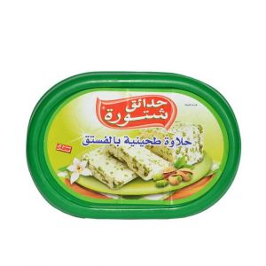 Helva mit Pistazien groß