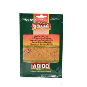 Shawarma Hühner Gewürzzubereitung